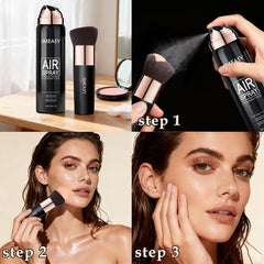 Lumiyou full coverage foundation swatches showing even skin tone.