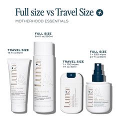 Luna Daily nipple balm travel size suits delicate areas during postpartum.