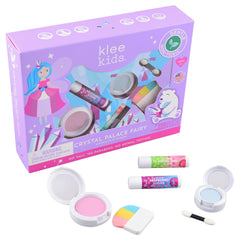 Klee Naturals Crystal Glow blush highlights cheeks safely during pretend makeup