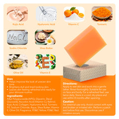 Texture shows shea butter and glycerin for moisture and softness