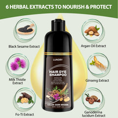 Lunory ammonia-free and paraben-free formula for gentle use