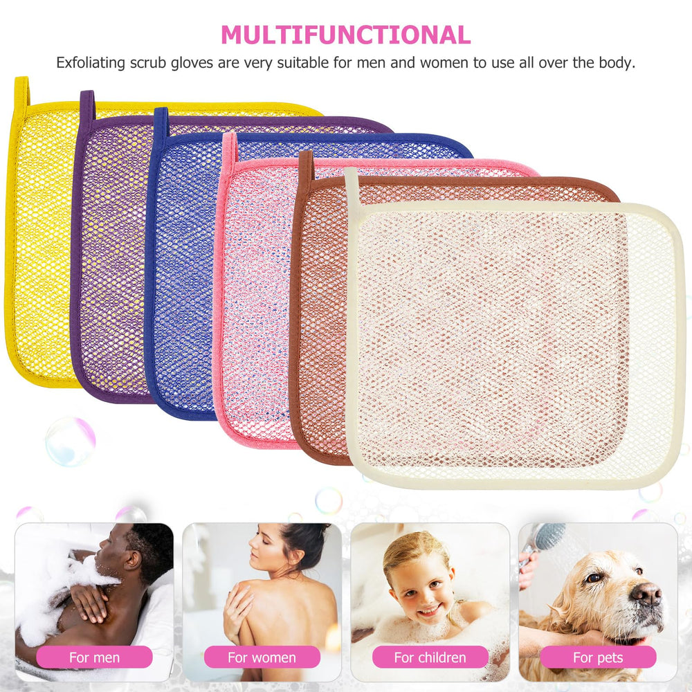 Lurrose quick-dry nylon washcloth dries fast after use