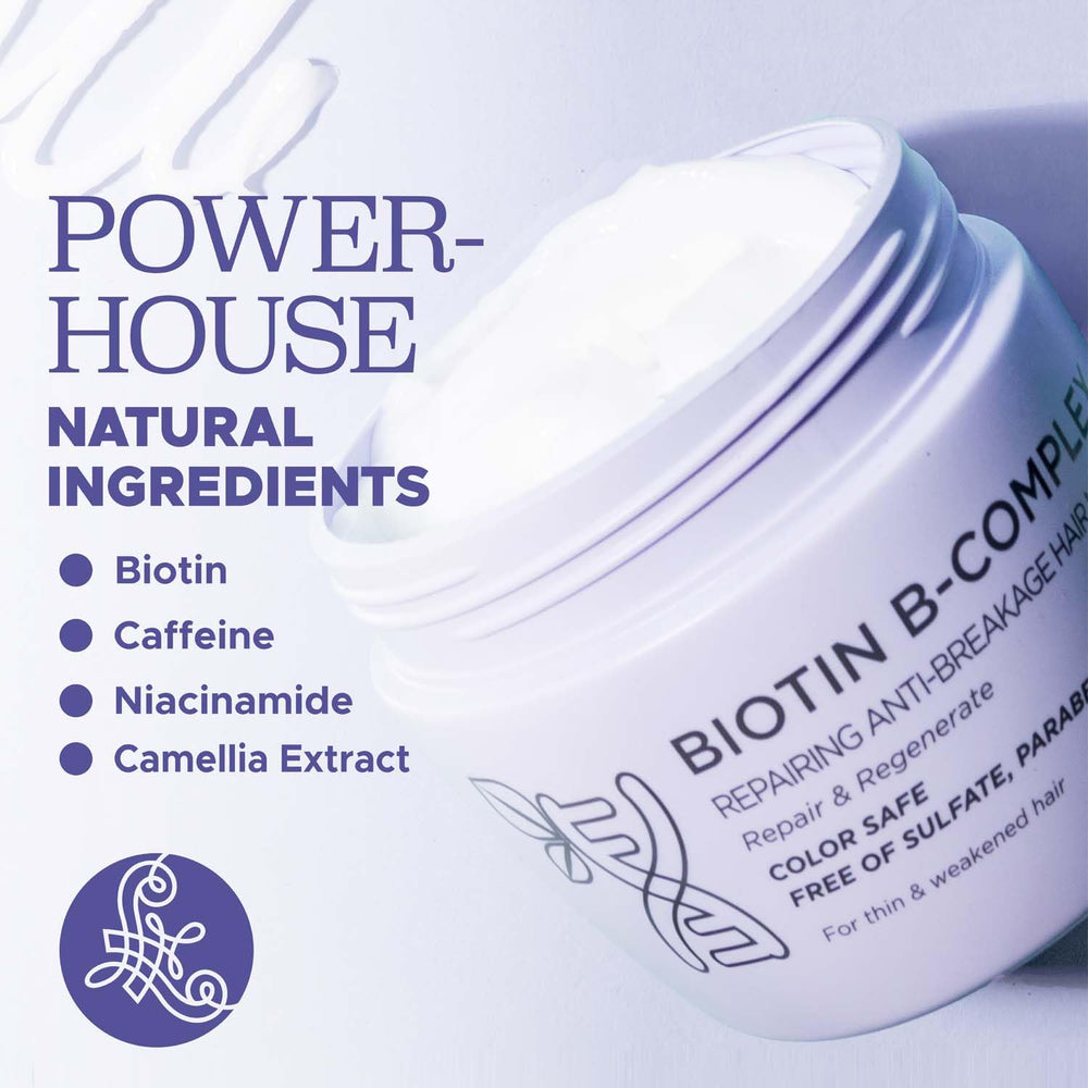 Ingredients include argan oil and caffeine oil for scalp circulation and healthy-looking strands.