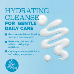 Luseta body wash pump-dispense in hand for easy cleansing