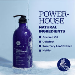 Luseta color-treated hair use shows revived vibrancy and depth