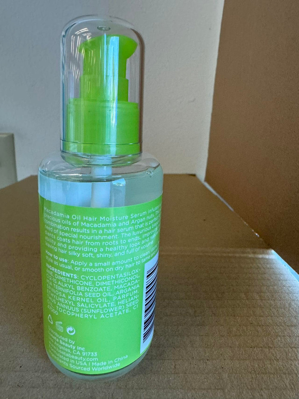 Luseta Macadamia Oil Serum ideal for daily conditioning and shine