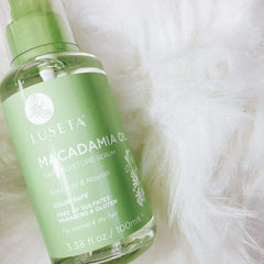 Luseta Macadamia Oil Serum controlling frizz and boosting natural luster