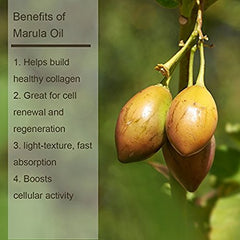 Luseta Marula Oil Leave-in Serum ready to apply for smoother, frizz-control hair