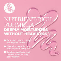 Luseta Rose Oil Body Wash leaves skin silky and hydrated