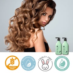 Luseta shampoo foam shows rich lather for detangling.