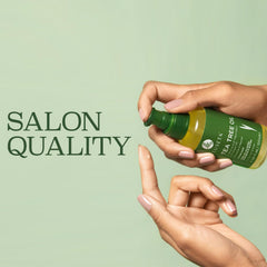 Luseta Tea Tree Oil glossy dry hair after use