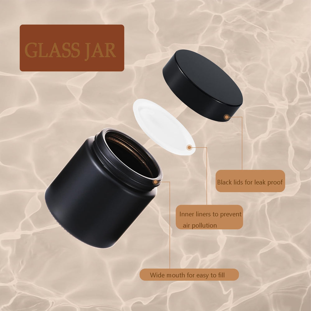 Lustervial easy-clean reusable glass jars support eco-friendly routines.