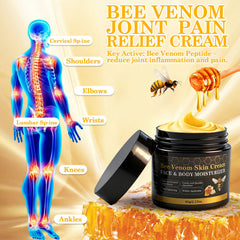 Travel‑friendly Lustrchron Bee Venom Cream bottles for on‑the‑go care