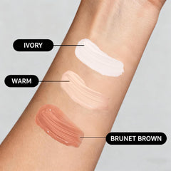 Luvie Glow BB Cream Full Coverage conceals pores and blemishes while brightening skin.