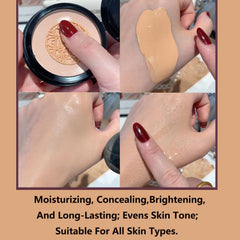 Luvie Glow formula safe for all skin types with a shine-free look.