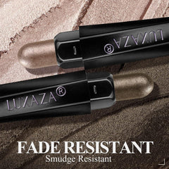 LUXAZA crease-proof finish helps maintain defined eyes through workouts or humid days.