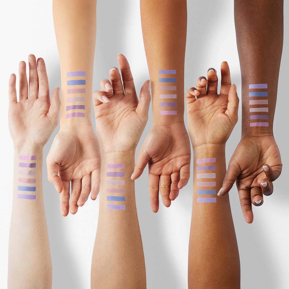 LUXAZA 6PCS sticks showcase matte shimmer finish for versatile day-to-night looks