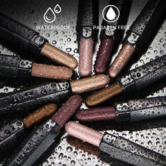 LUXAZA A05 wine red eye shadow stick swatch.