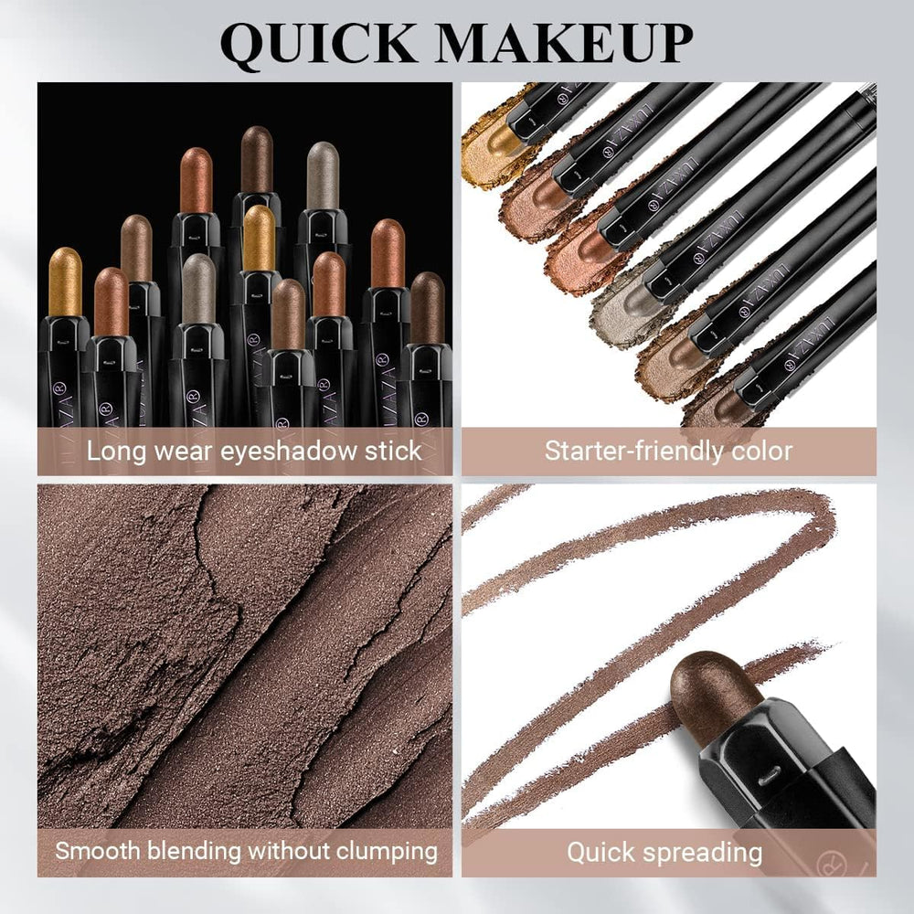 LUXAZA beginner-friendly set for easy daily makeup routines.