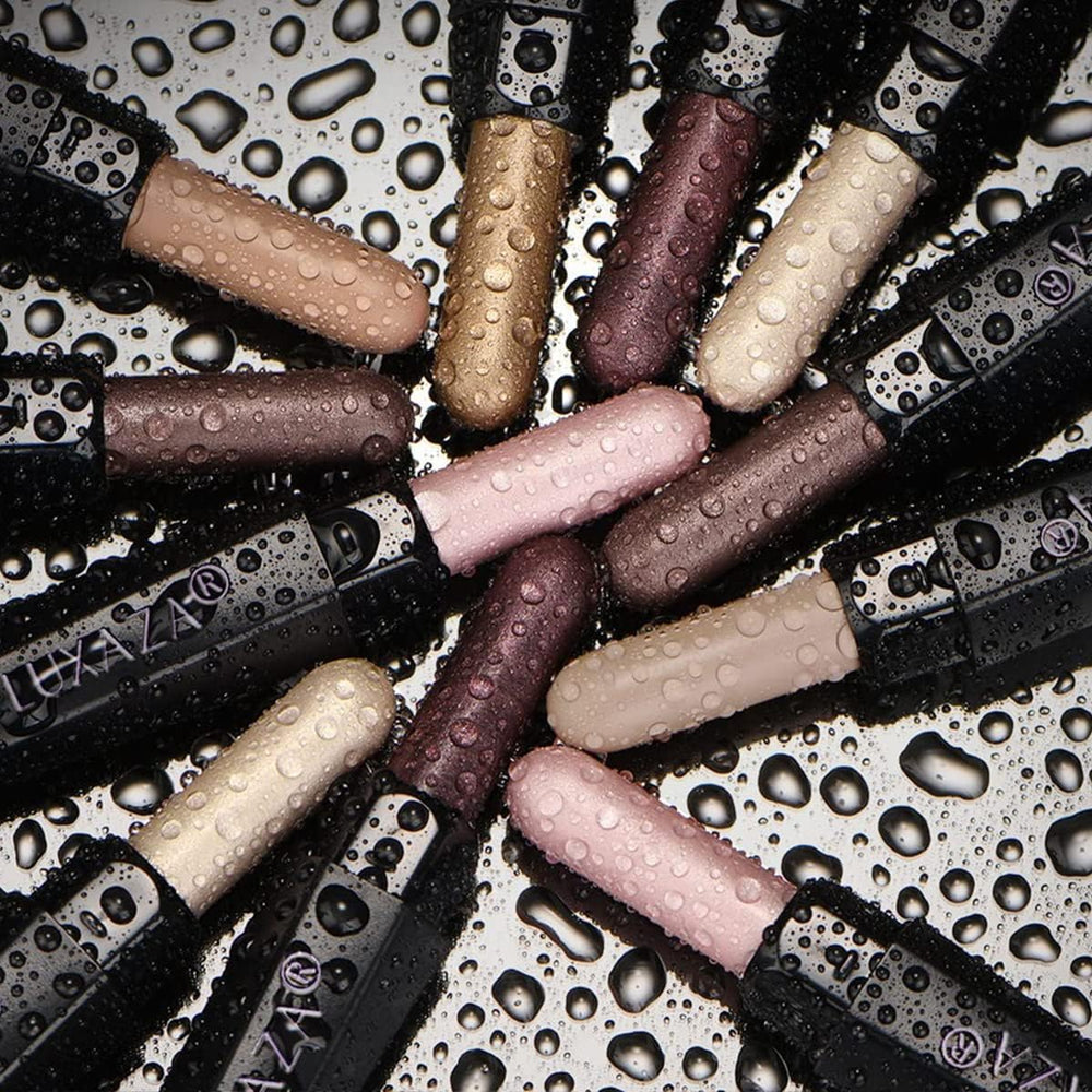 LUXAZA long-lasting color up to 10 hours in a waterproof formula