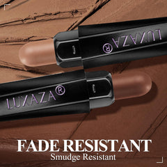 Luxaza Pro brown cashmere tones create versatile everyday eye makeup.