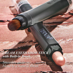 LUXAZA PRO built-in blending brush aids smooth color transitions.
