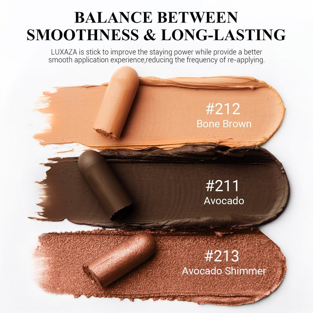 Luxaza Pro Coral Island metallic shimmer finish on eyelid for bold eyes