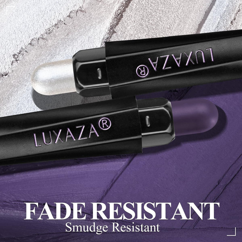 LUXAZA PRO built-in blending brush enhances seamless color fusion.
