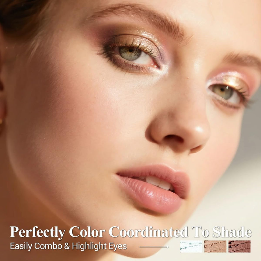 LUXAZA PRO metallic bronze smoky shade for a sophisticated evening look.