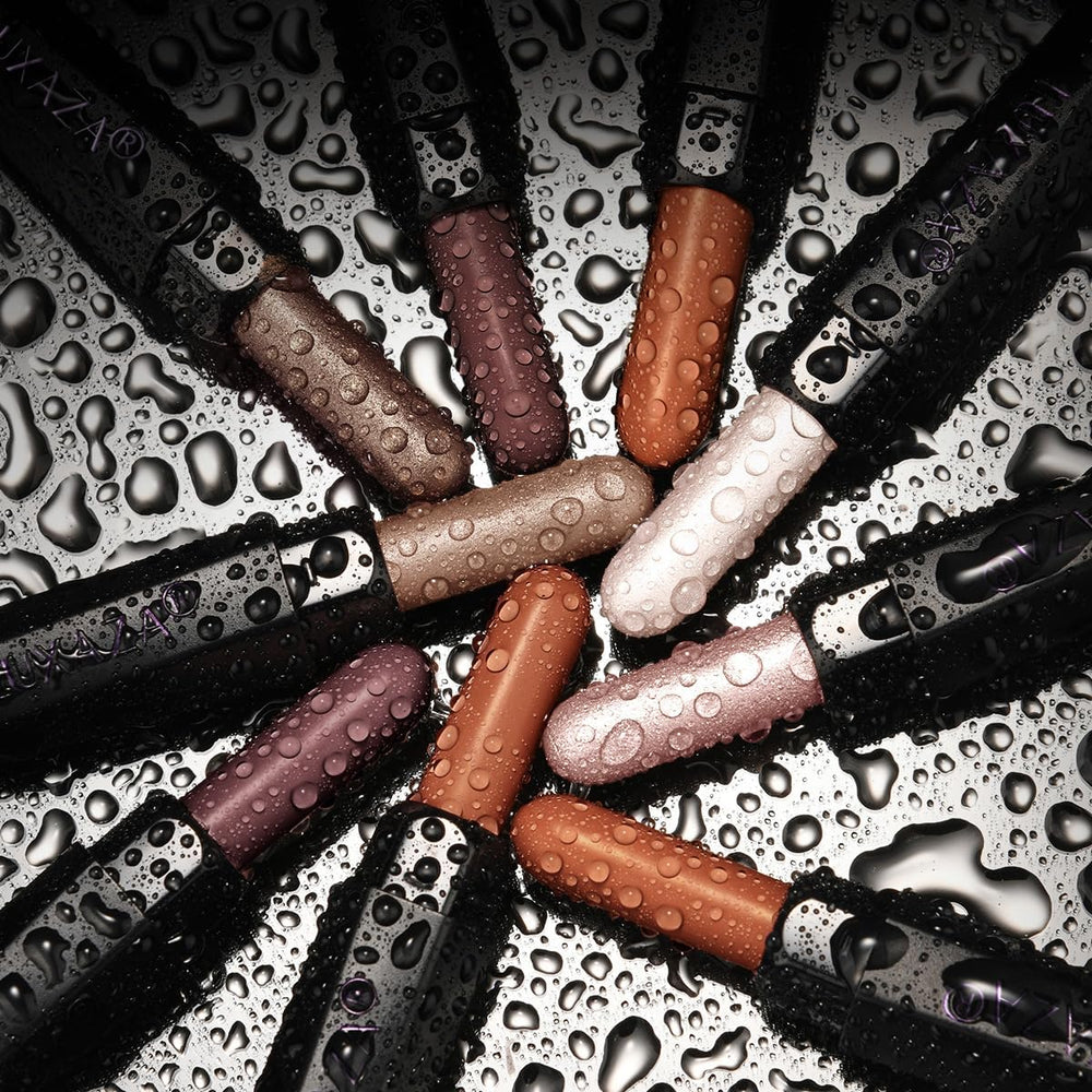 LUXAZA PRO Neutral Eyeshadow Stick coordinated color collection pairs shades for versatile looks.