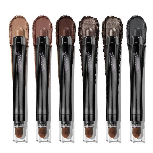 Luxaza Pro neutral eyeshadow stick set packshot for quick, polished looks.
