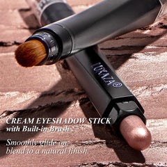 LUXAZA PRO Pink Ocean eye shadow provides long-wear color.