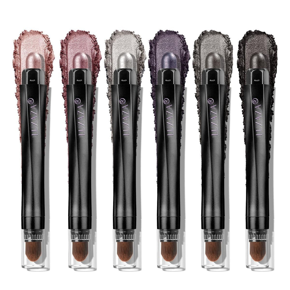Luxaza Pro Plum Eyeshadow Stick front view for quick everyday color