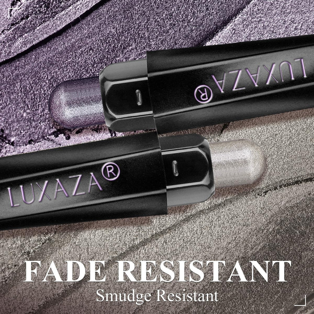 Luxaza Pro Plum Eyeshadow Stick packaging highlights a thoughtful gift set