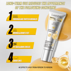 Luxeveria Eye Lifting Cream compact design for travel