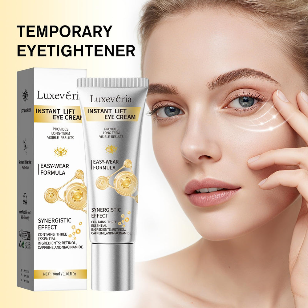 Luxeveria Eye Lifting Cream night routine application