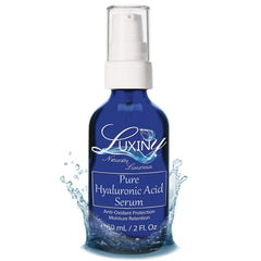 Luxiny anti-aging serum applied in a morning routine for refreshed skin.
