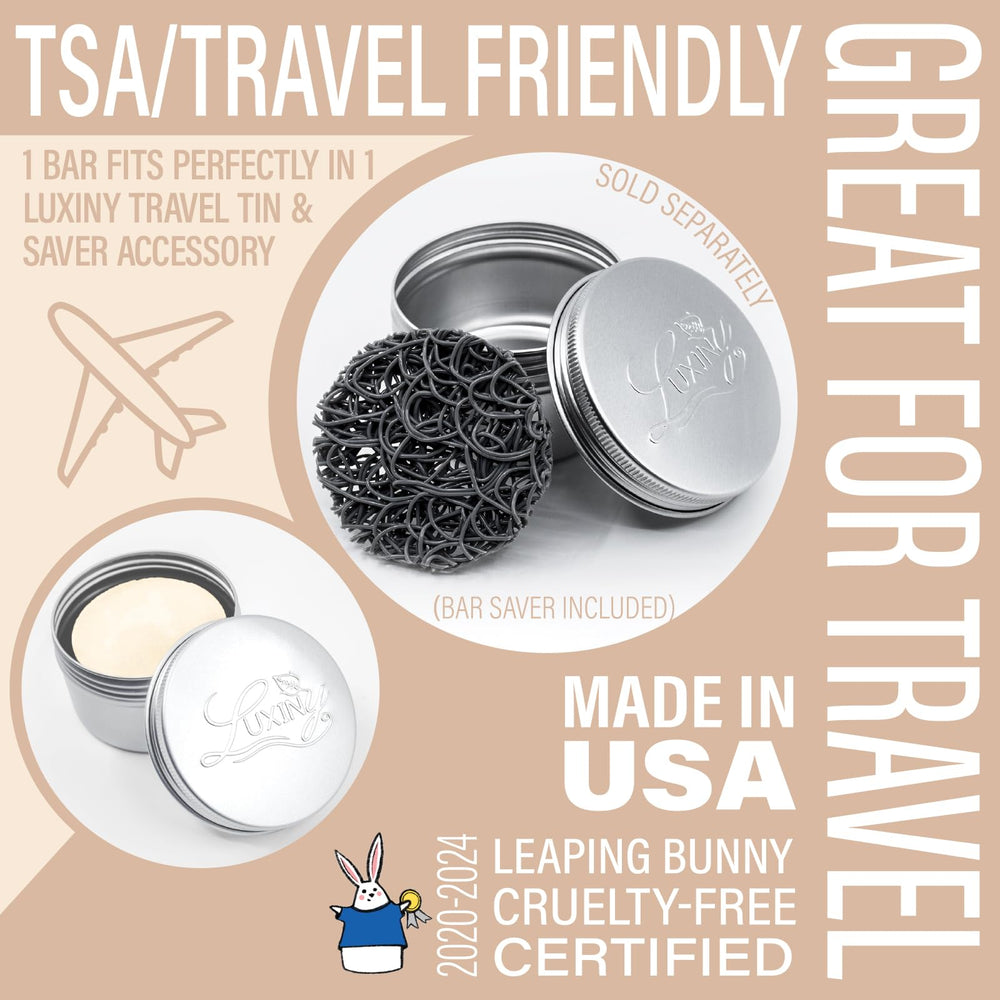 Luxiny color-treated hair safe conditioner bar in use for gentle care.