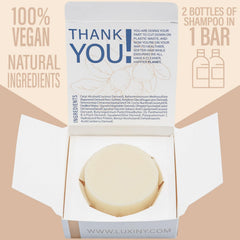 Luxiny travel-friendly conditioner bar in compact form perfect for trips.
