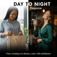 Luxodor Plum Incandescence unisex fragrance for day and night.