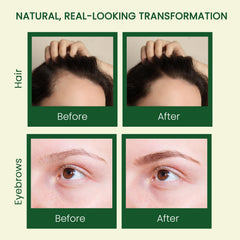 LuxoLook castor oil mascara wand enables targeted lash and brow care.
