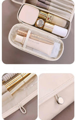 Luxurious compact size roll-up organizer ideal for home and travel
