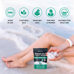 LV LAVINSO foot-care routine shot suggesting post-soak relaxation