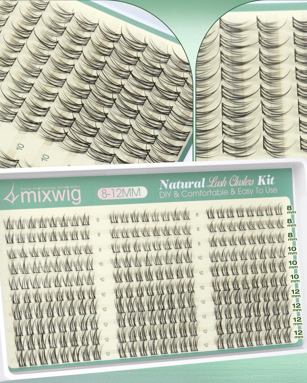 Lvmixwig at-home lash kit enables salon-like results