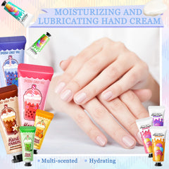 LXTTDABEN hand cream texture close-up highlights lightweight non-greasy formula