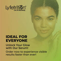 Exfoliation effect revealing refined skin texture with Lyfetrition serum