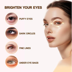 lymznus caffeine eye cream minimizes under-eye puffiness and bags