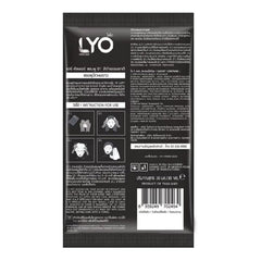 LYO Gray Hair Dye Shampoo 01 bottle angle highlights easy color coverage