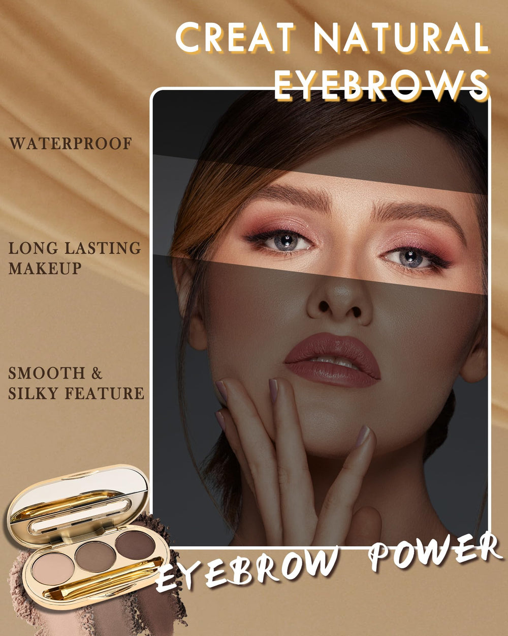 LYSdefeu brow tools dual-ended brush setup for precise shaping