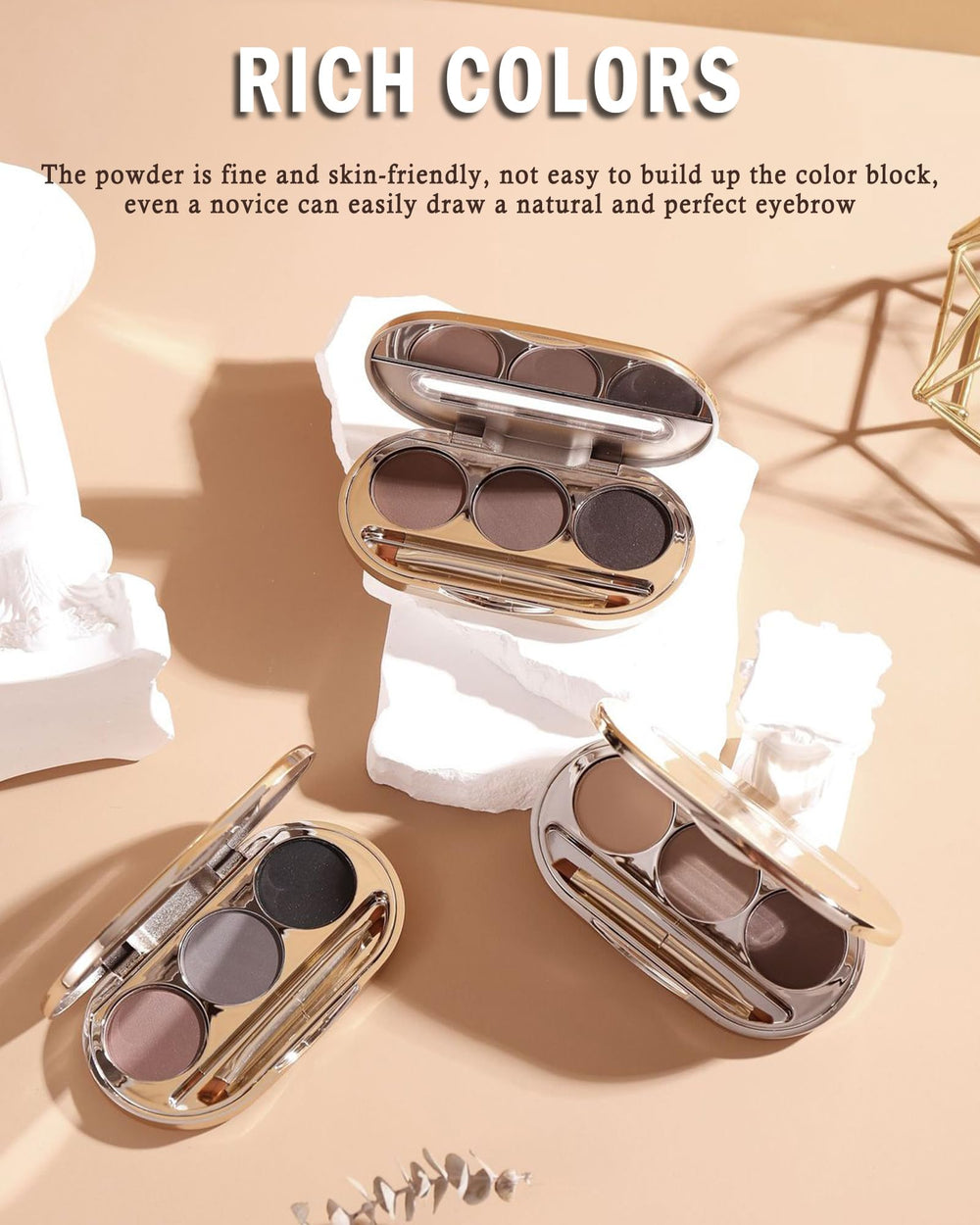 LYSdefeu built-in mirror in package for quick touch-ups